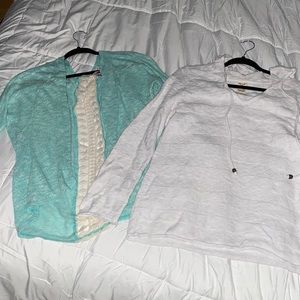 Womens 2 piece sweater/cardigan